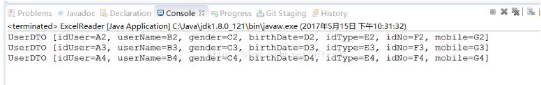 Java通过反射将 Excel 解析成对象集合实例
