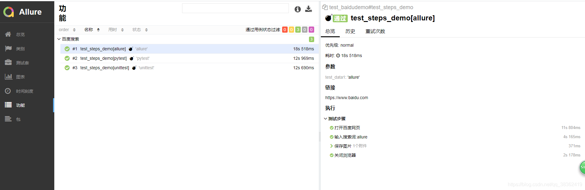 allure结合python生成测试报告教程