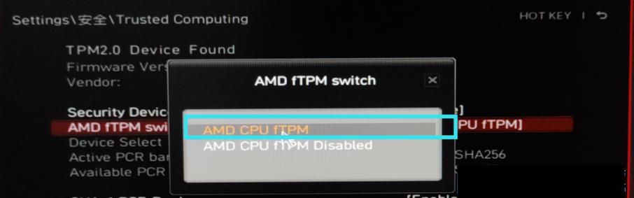 微星主板如何开启TPM2.0升级Win11?微星主板BIOS开启TPM2.0