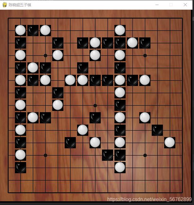 python编写五子棋游戏