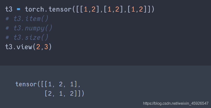 Python深度学习之Pytorch初步使用