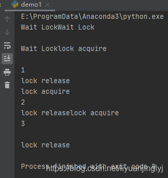 Python中threading库实现线程锁与释放锁
