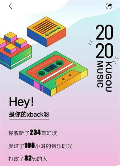 酷狗年度听歌报告怎么查询