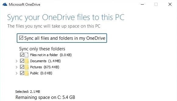 Win10的OneDrive软件怎么同步文件?OneDrive软件同步文件的方法