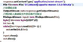 web下载文件和跳转的方法