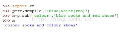 Python中sub()的用法说明