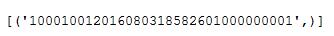 python操作数据库获取结果之fetchone和fetchall的区别说明