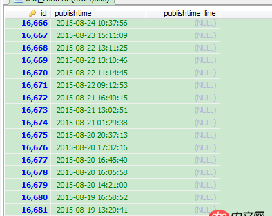 mysql - 5w条数据的批量更新的sql