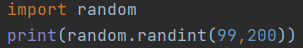 python之随机数函数的实现示例