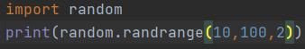 python之随机数函数的实现示例