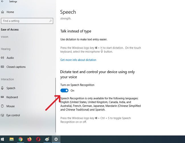 怎么在Windows10中用你的声音打字？Windows10中用你的声音打字方法介绍