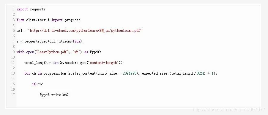Python下载的11种姿势(小结)