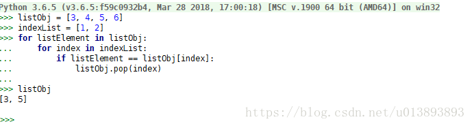 Python实现列表索引批量删除的5种方法