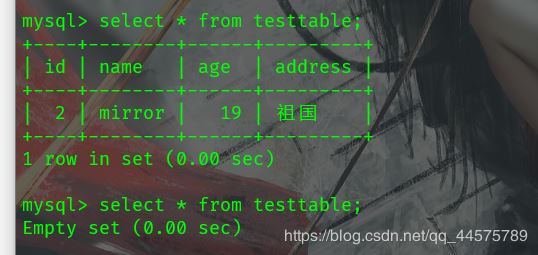 Python连接Mysql进行增删改查的示例代码