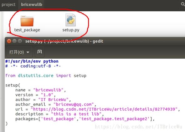 Python实现打包成库供别的模块调用