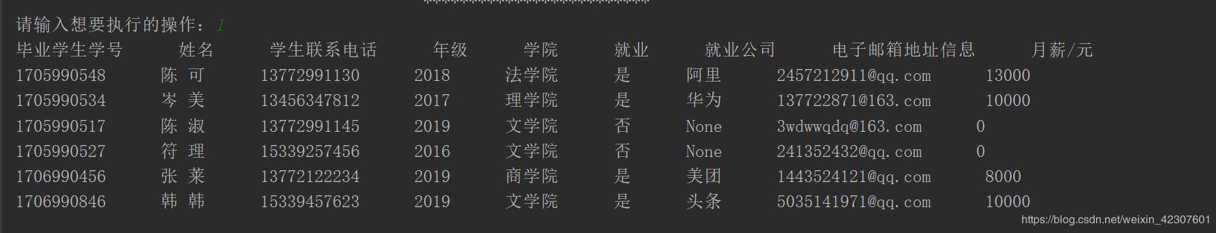 Python使用文件操作实现一个XX信息管理系统的示例