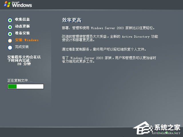 如何安装原版Windows server 2003？U盘安装原版Windows server 2003教程