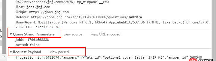 网页爬虫 - python  requests爬虫，如何post  payload