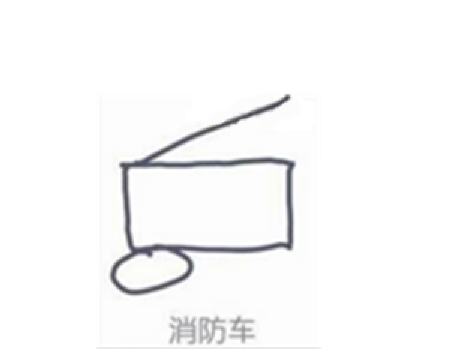 QQ画图红包怎么画消防车 QQ画图红包消防车画法一览