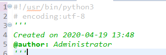 Eclipse配置python默认头过程图解