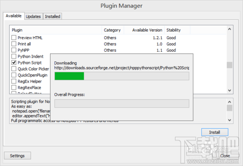 Notepad++如何安装Python插件?Notepad++插件怎么装?