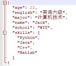 Python json读写方式和字典相互转化