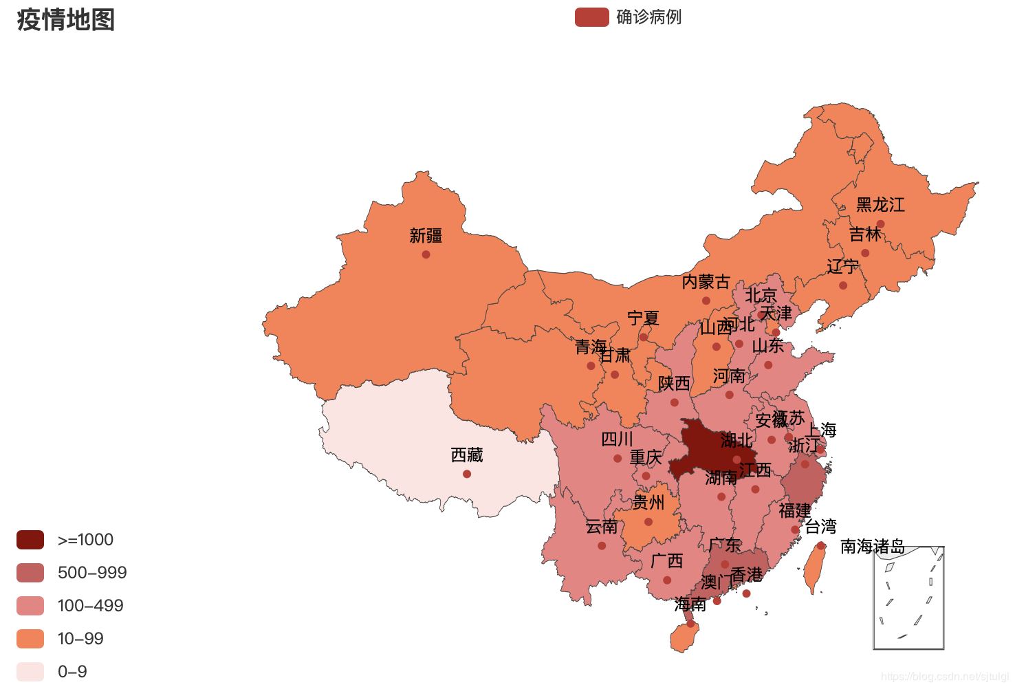 python实现3D地图可视化