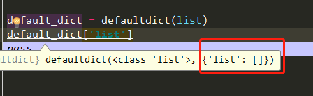 Python dict和defaultdict使用实例解析