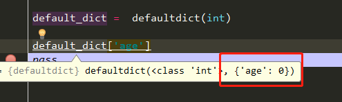 Python dict和defaultdict使用实例解析