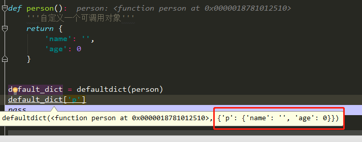 Python dict和defaultdict使用实例解析