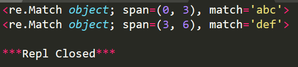 Python常用的正则表达式处理函数详解