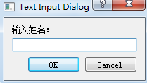 python GUI库图形界面开发之PyQt5输入对话框QInputDialog详细使用方法与实例