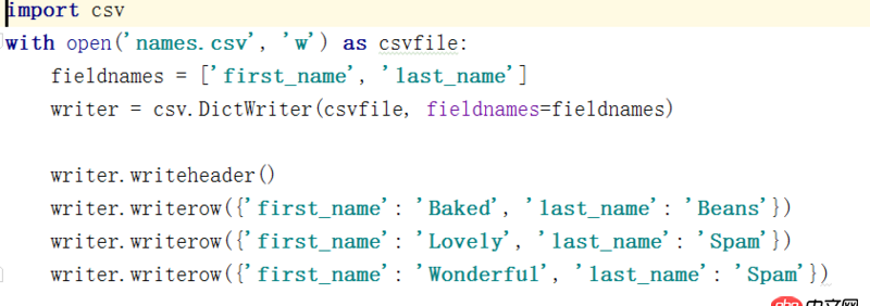Python3的CSV模块怎样可以把数据存储到WPS中