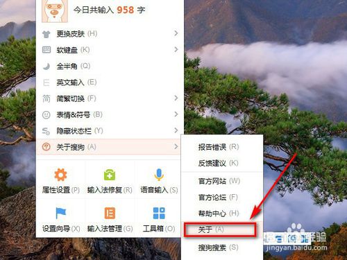 搜狗输入法版本号在哪看