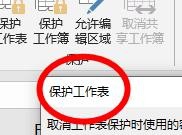 Excel怎么保护工作表