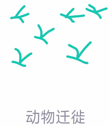 qq画图红包动物迁徙怎么画?QQ红包动物迁徙画法分享