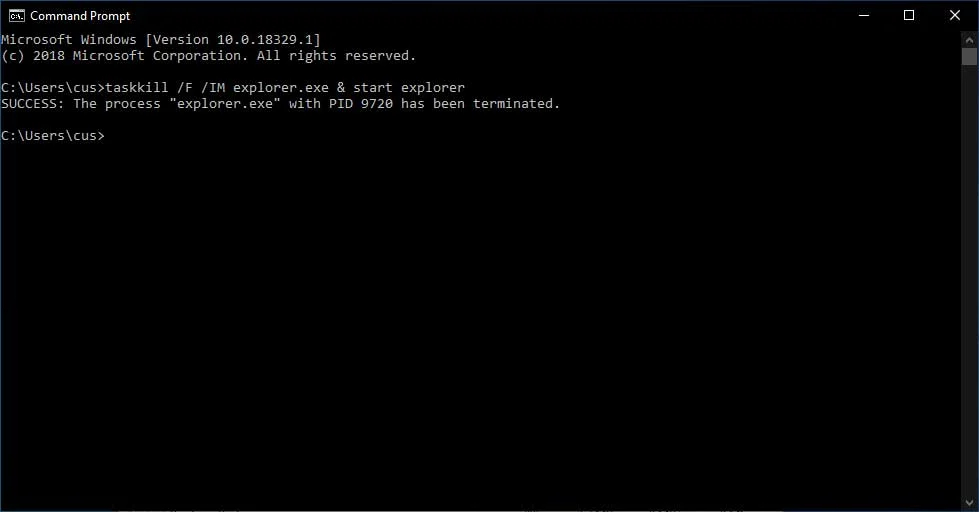 Win10系统怎么重新启动Explorer.exe(Windows资源管理器)?