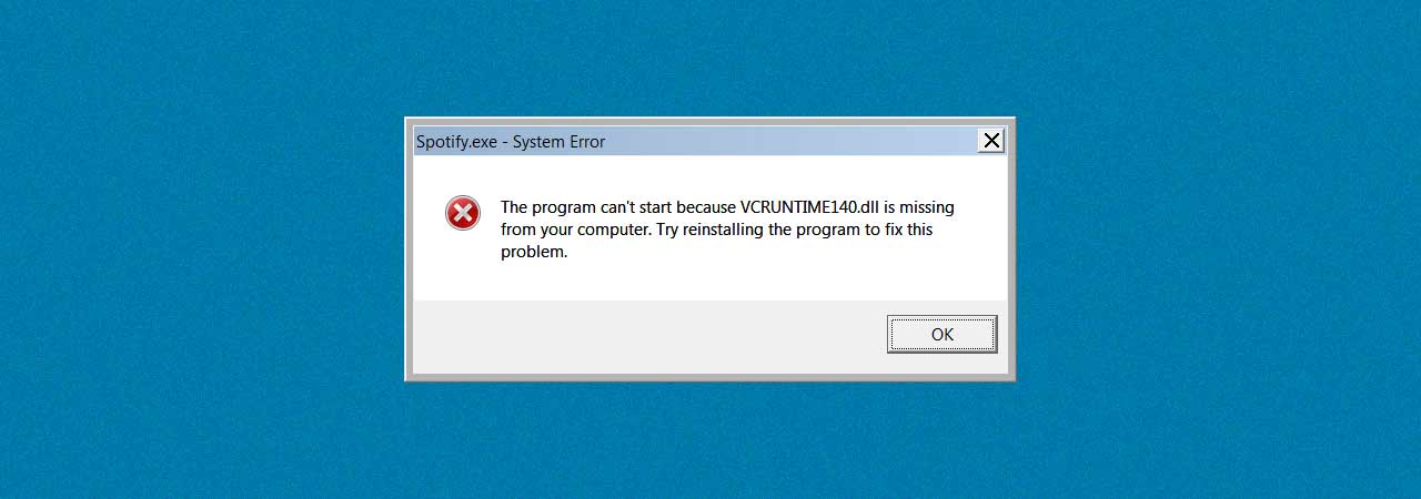 Windows运行程序缺少vcruntime140.dll怎么办？
