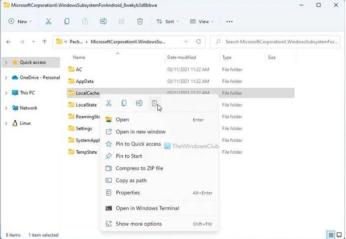 下载适用于Android的Windows子系统时收到错误代码0x800700B7怎么办？