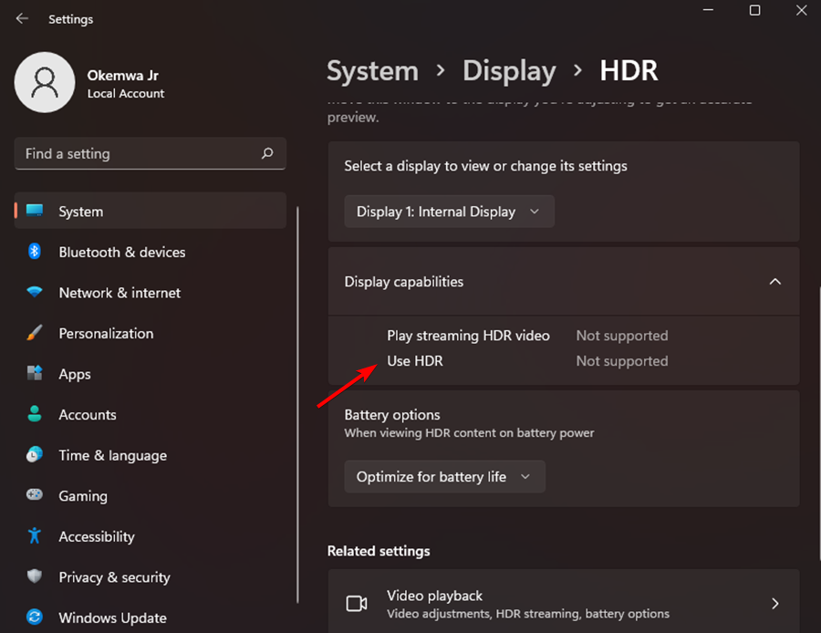 自动HDR在Windows 11中不起作用?修复方法介绍