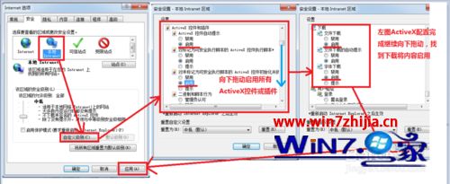 Win7系统浏览网页提示已经阻止此站点用不安全方式使用ActiveX控件如何解决?解决网页提示已经阻止此站点用不安全方式使用ActiveX控件的方法说明