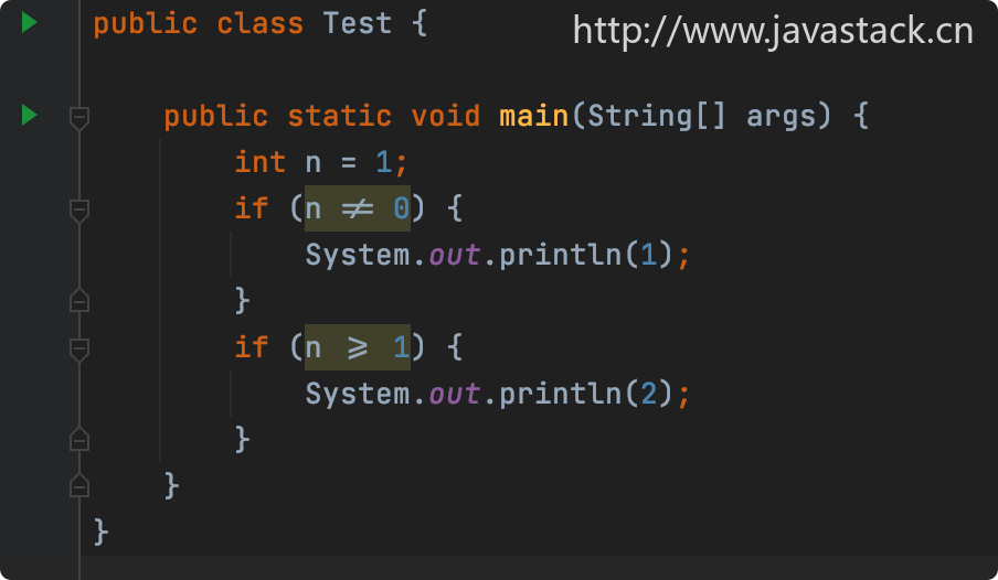 Java 中的 xx ≠ null 是什么新语法