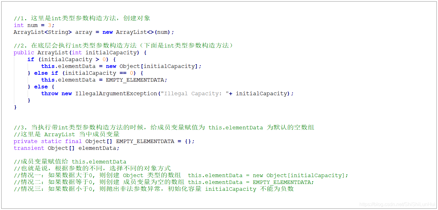 在java中ArrayList集合底层的扩容原理