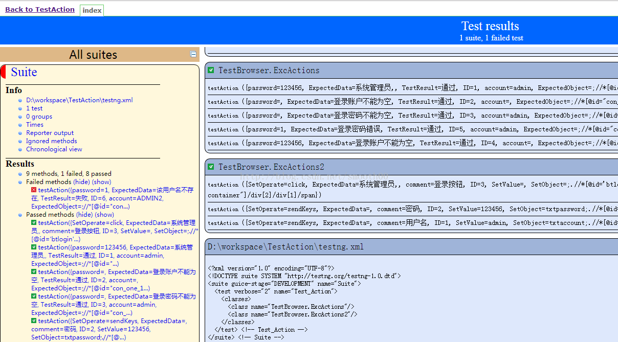 分享我的第一次java Selenium自动化测试框架开发过程