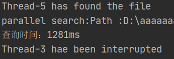 Java并发(Runnable+Thread)实现硬盘文件搜索功能