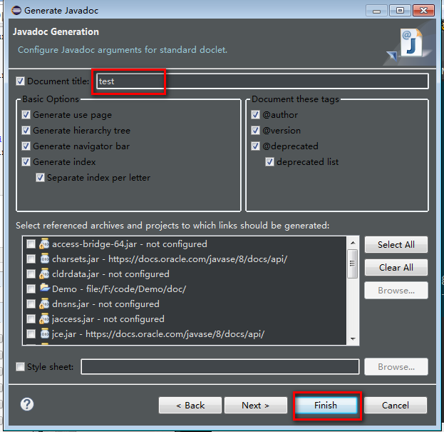 Java eclipse doc文档生成流程解析