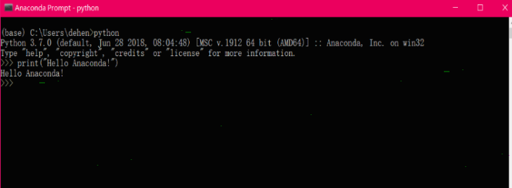 anaconda运行python程序教程分享