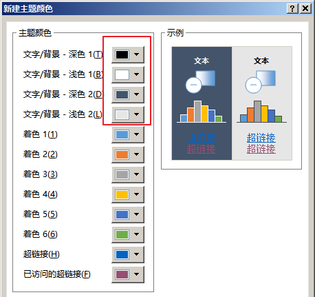 PPT制作出主题色分类详细操作步骤