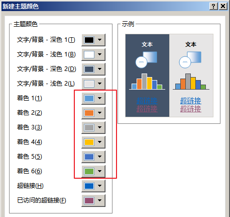 PPT制作出主题色分类详细操作步骤