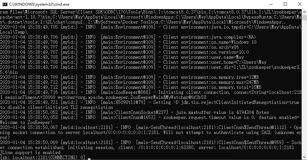 Java zookeeper图形化工具ZooInspector用法详解